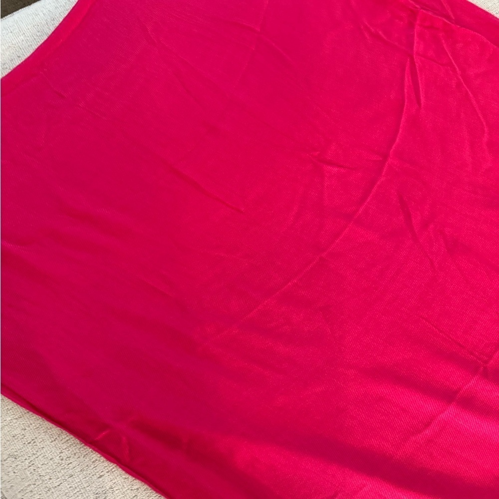 Bloomingdale's Pink Super Soft Scarf - Picture 5 of 7